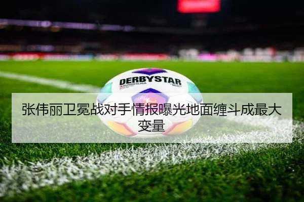 张伟丽卫冕战对手情报曝光地面缠斗成最大变量